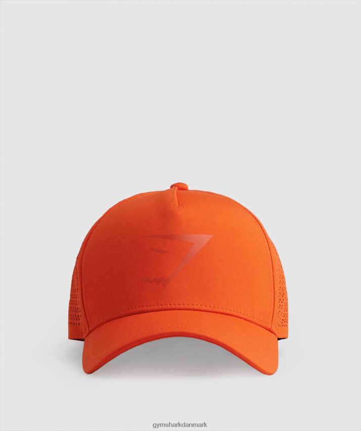 unisex Gymshark mesh trucker N4ZDDN1133 peber rød