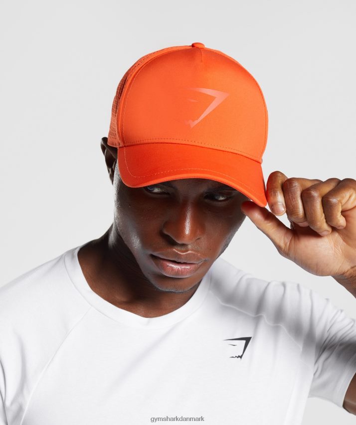 unisex Gymshark mesh trucker N4ZDDN1133 peber rød