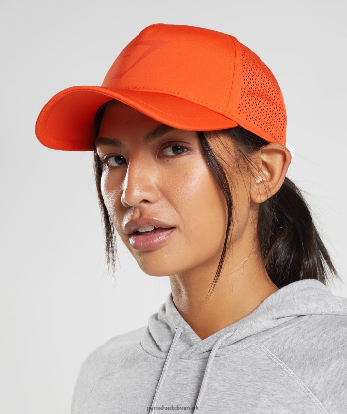 unisex Gymshark mesh trucker N4ZDDN1133 peber rød
