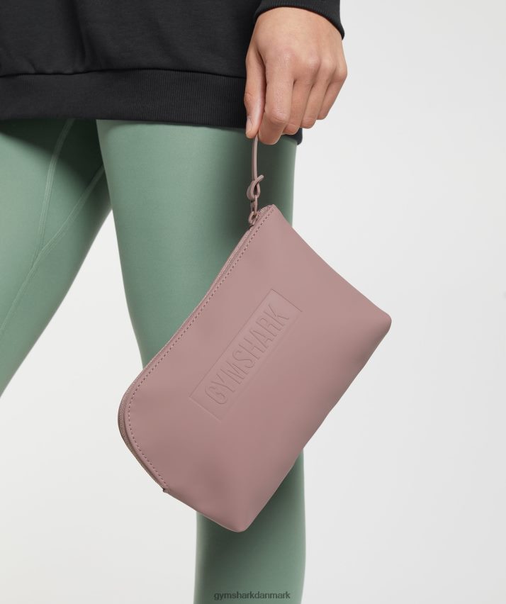 unisex Gymshark daglig vaskepose N4ZDDN1076 støvet rødbrun