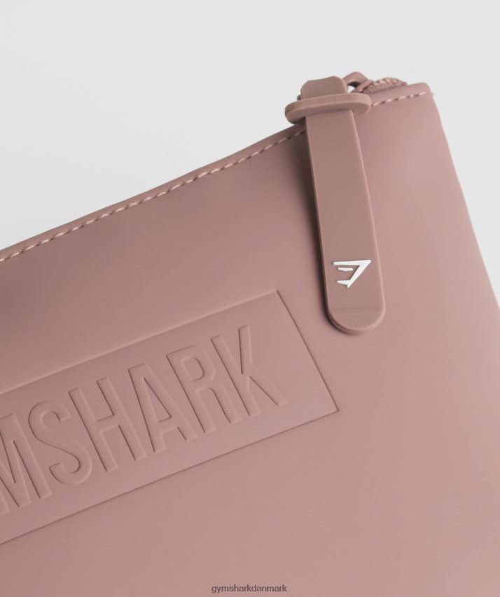 unisex Gymshark daglig vaskepose N4ZDDN1076 støvet rødbrun