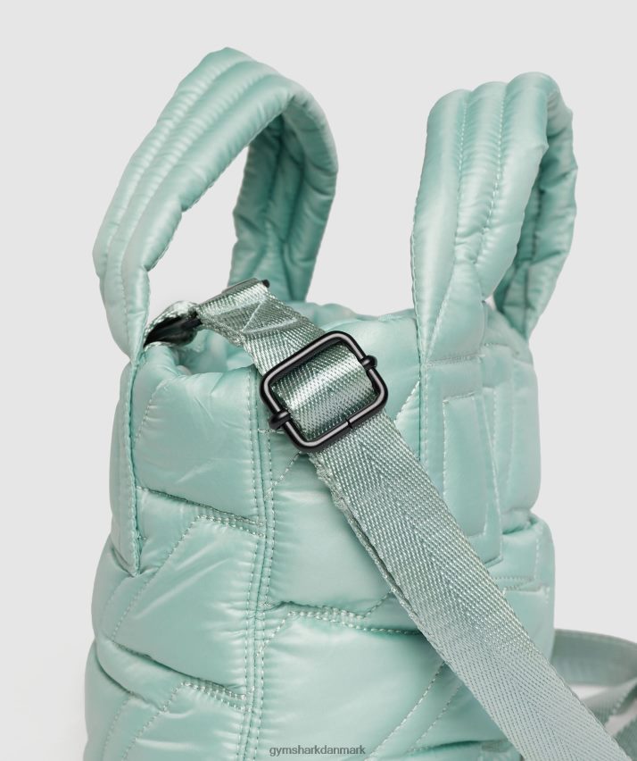 unisex Gymshark quiltet mini-tote N4ZDDN1080 frost krikand
