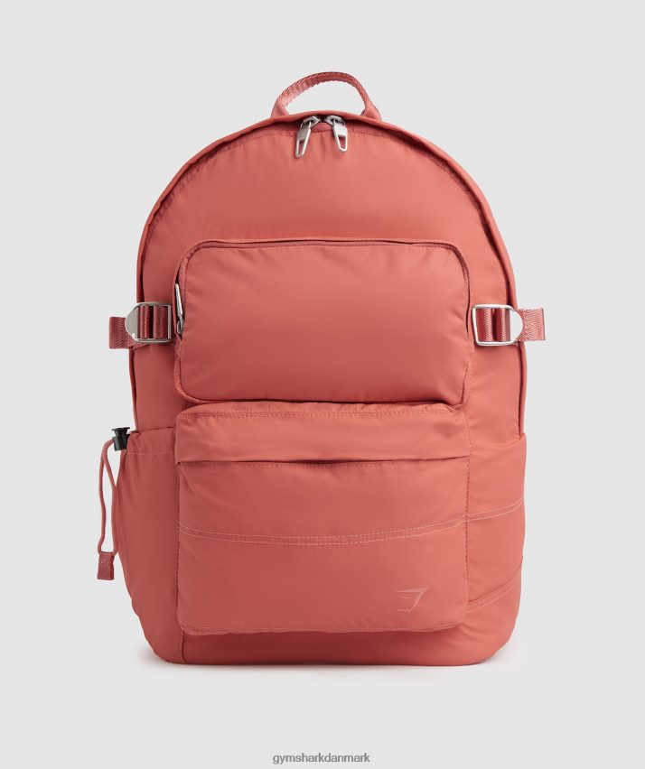 unisex Gymshark livsstils rygsæk N4ZDDN1068 terracotta pink