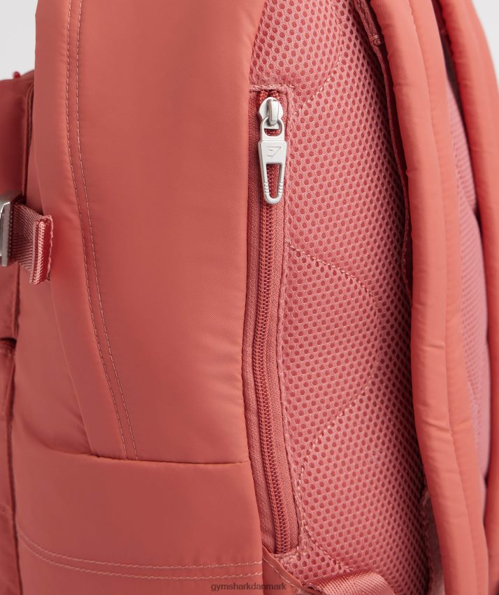 unisex Gymshark livsstils rygsæk N4ZDDN1068 terracotta pink