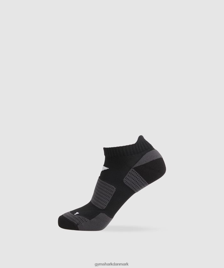 unisex Gymshark ankel ydeevne sokker N4ZDDN1103 sort