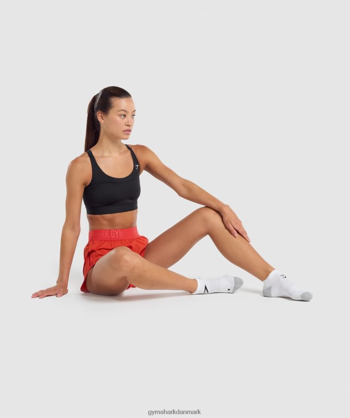 unisex Gymshark ankel ydeevne sokker N4ZDDN1106 hvid