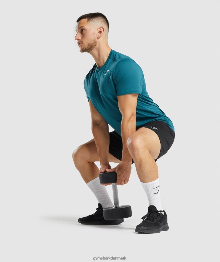 unisex Gymshark crew sokker 3pk N4ZDDN1095 hvid