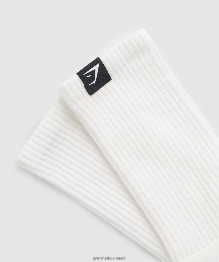 unisex Gymshark premium kæmmet bomuld enkelt N4ZDDN1093 hvid