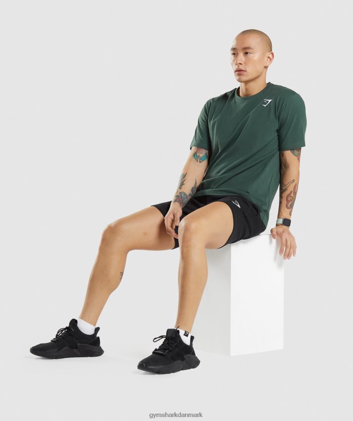unisex Gymshark vævede fane sneakerstrømper 3pk N4ZDDN1102 hvid